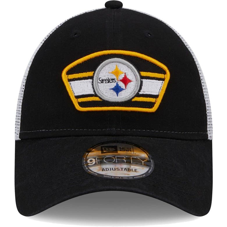 New Era Steelers Simple 9FORTY Adjustable Hat