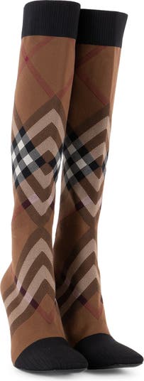 Stand Tall in Style: Burberry Boots Knee High