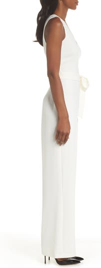 Vince camuto tie sales front wide leg jumpsuit