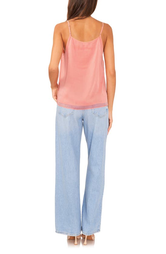 Shop 1.state Chiffon Camisole In Rose Gauze