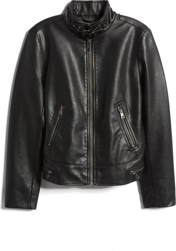 Madden NYC Women's Faux Leather Bomber Jacket, Sizes XS-XXXL