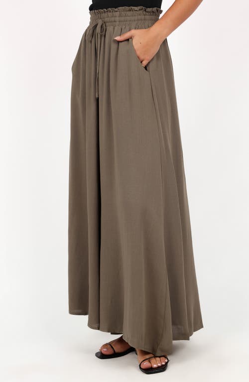 Petal And Pup Petal & Pup Arden Wide Leg Pants In Brown