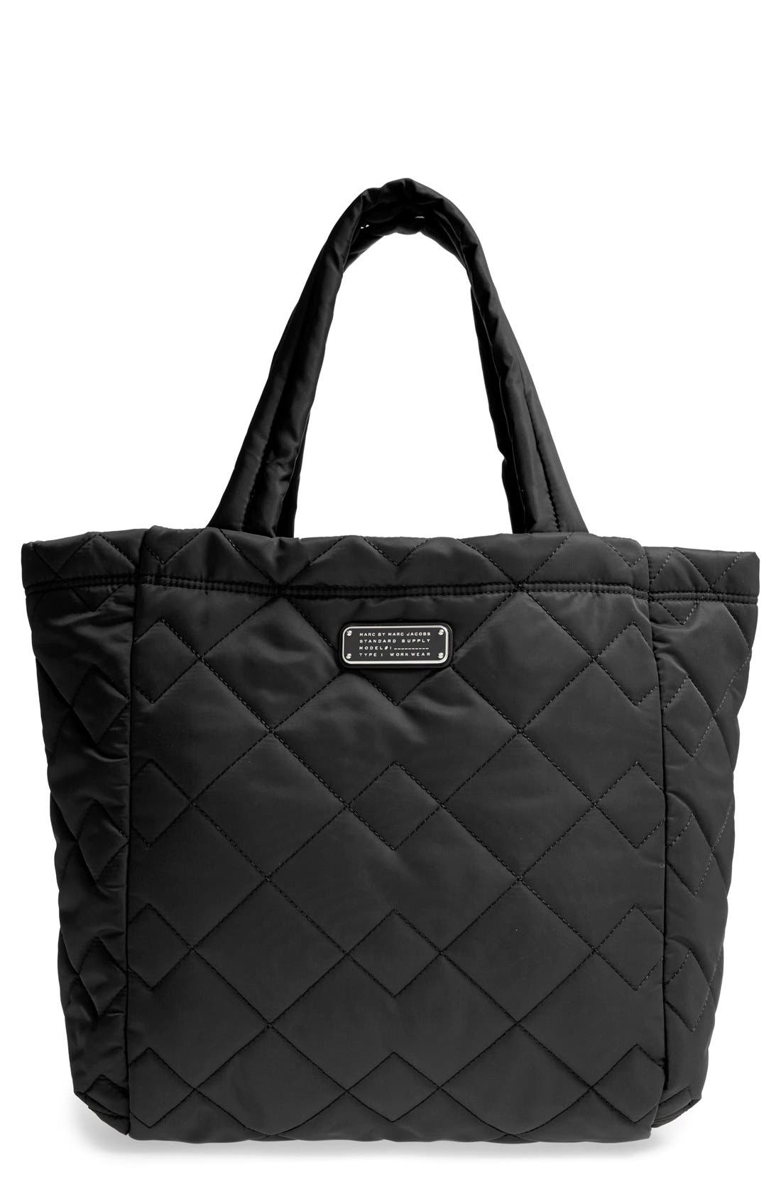 marc by marc jacobs quilted nylon tote