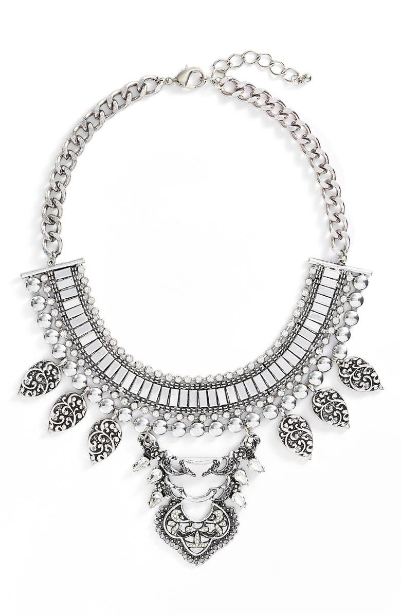 Leith Metal Statement Necklace | Nordstrom