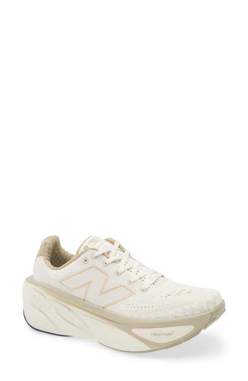 Shop New Balance Fresh Foam X More V5 Running Shoe In Linen/stoneware