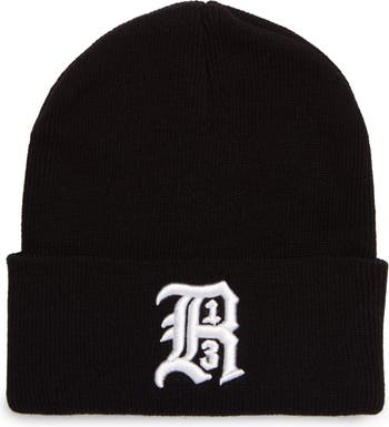 R13 Skully Logo Beanie Nordstrom