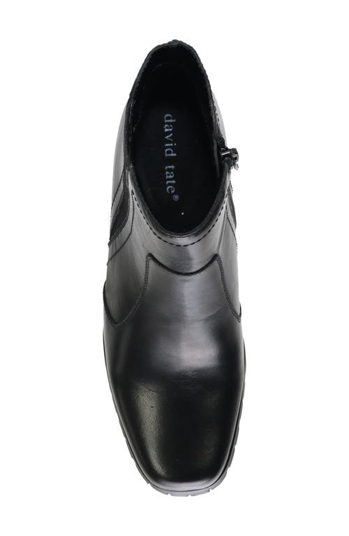 David Tate Energy Bootie In Black Lamb