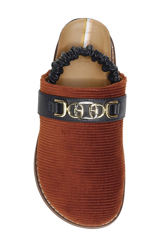 Sam Edelman Kids' Juney Clog In Mustard/ Baltic Navy