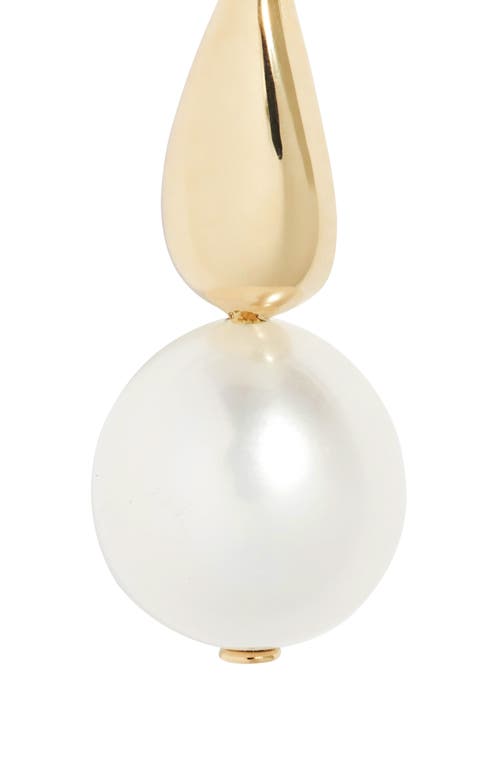 POPPY FINCH POPPY FINCH CULTURED PEARL DROP EARRINGS