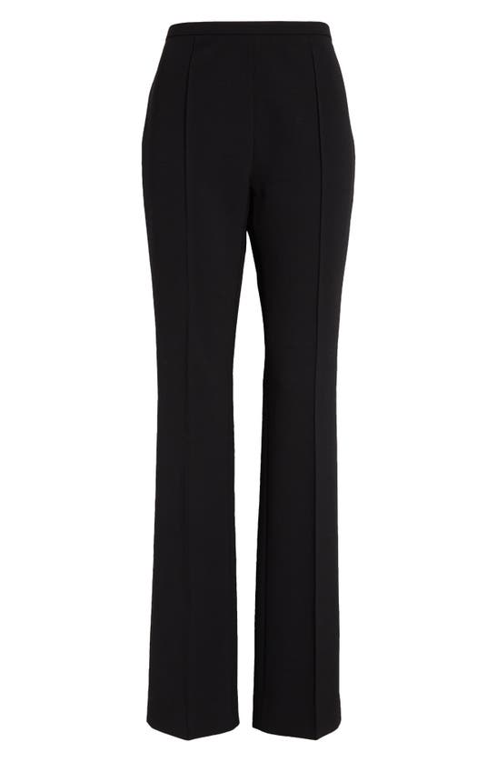 Shop The Row Desmy Stretch Wool Blend Pants In Black