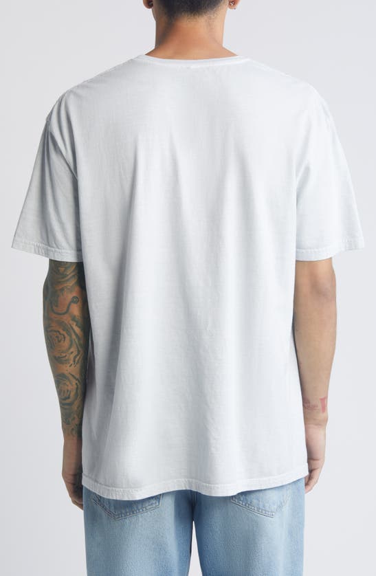 Shop Philcos Penske Racing Team Cotton Graphic T-shirt In Off White Pigment