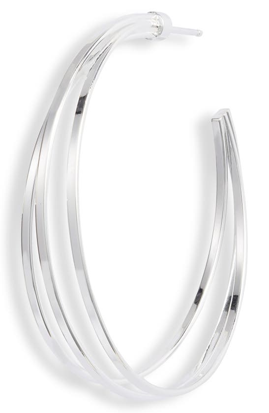 Jennifer Zeuner Raya 2 Triple Hoop Earrings In Yellow Gold