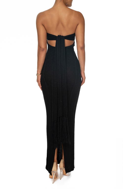 JLUXLABEL JLUXLABEL BLANCA STRAPLESS KNIT DRESS