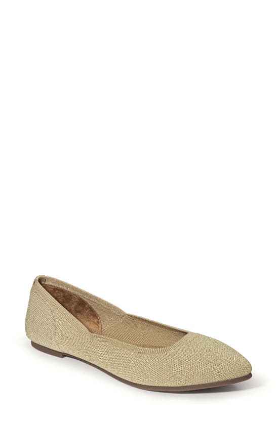 Shop Me Too Linza Knit Ballet Flat In Bisque