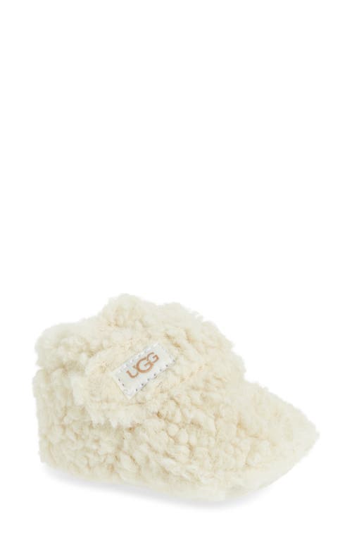 UGG(r) Bixbee Bootie in Natural Curly Faux Fur at Nordstrom, Size 4