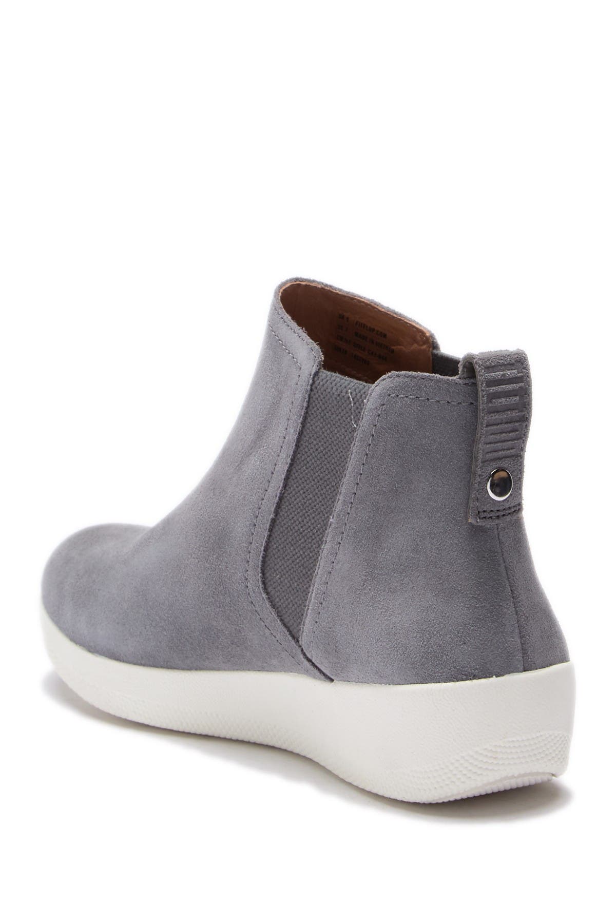 Fitflop Super Chelsea Suede Platform Boot In Silver6