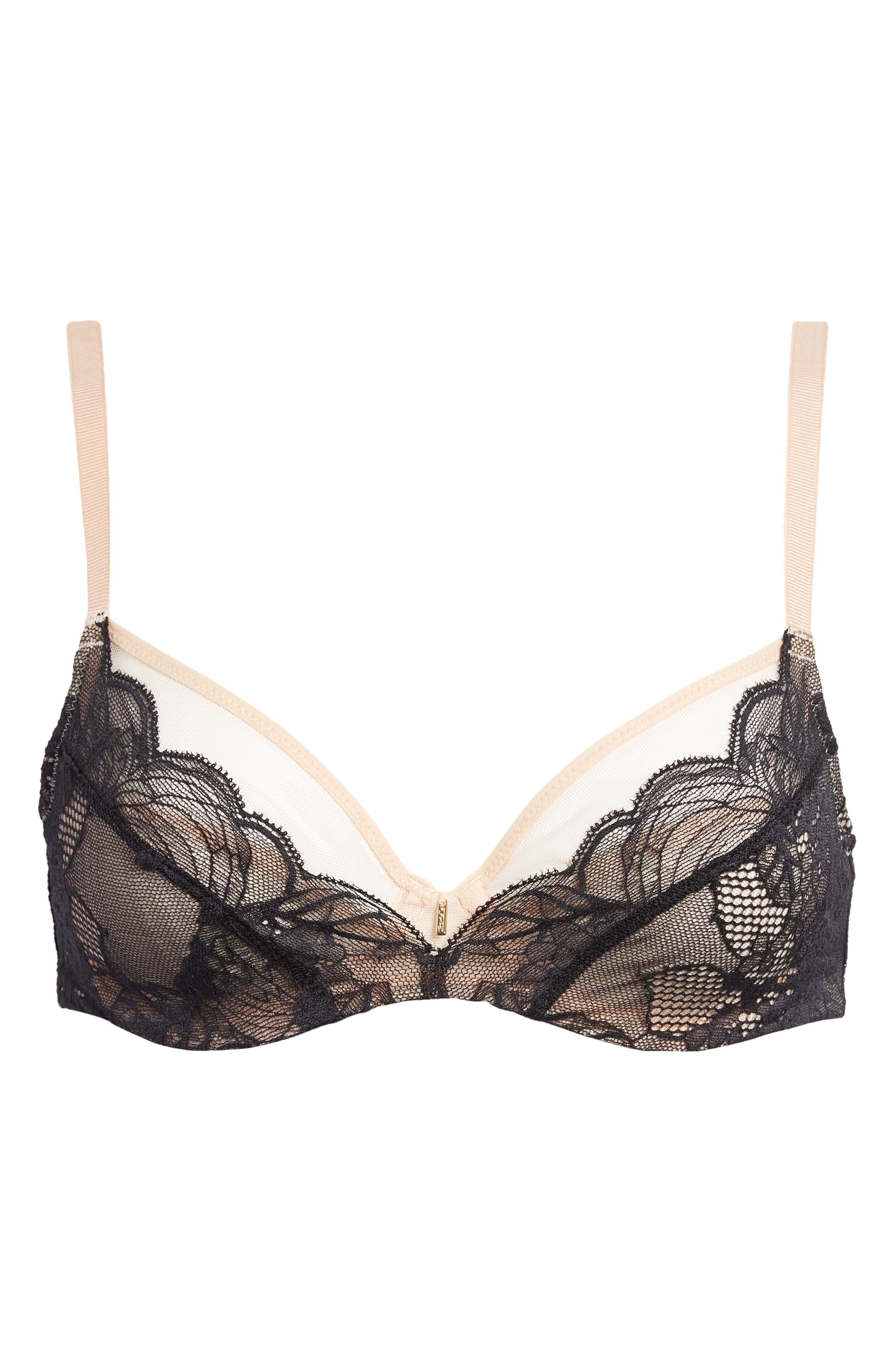 Chantelle Lingerie Midnight Flowers Underwire Bra Nordstrom