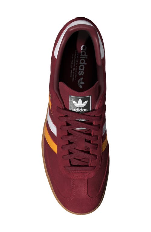 Shop Adidas Originals Adidas Gender Inclusive Samba Og Sneaker In Burgundy/crew Yellow/gum