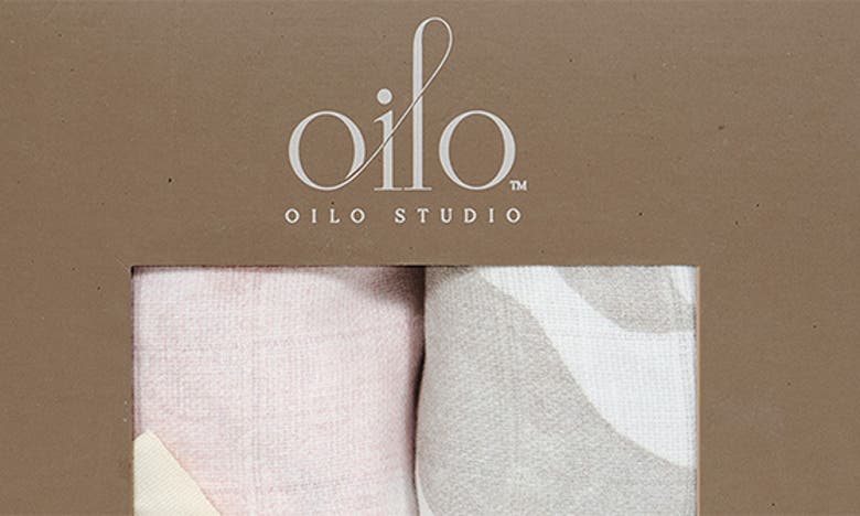 Oilo 2-pack Swaddle Blankets In Blush