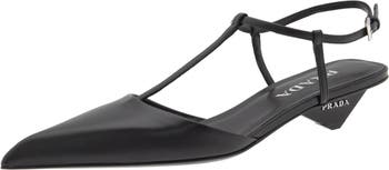 Prada Modellerie Pointed Toe Kitten Heel Pump (Women) | Nordstrom