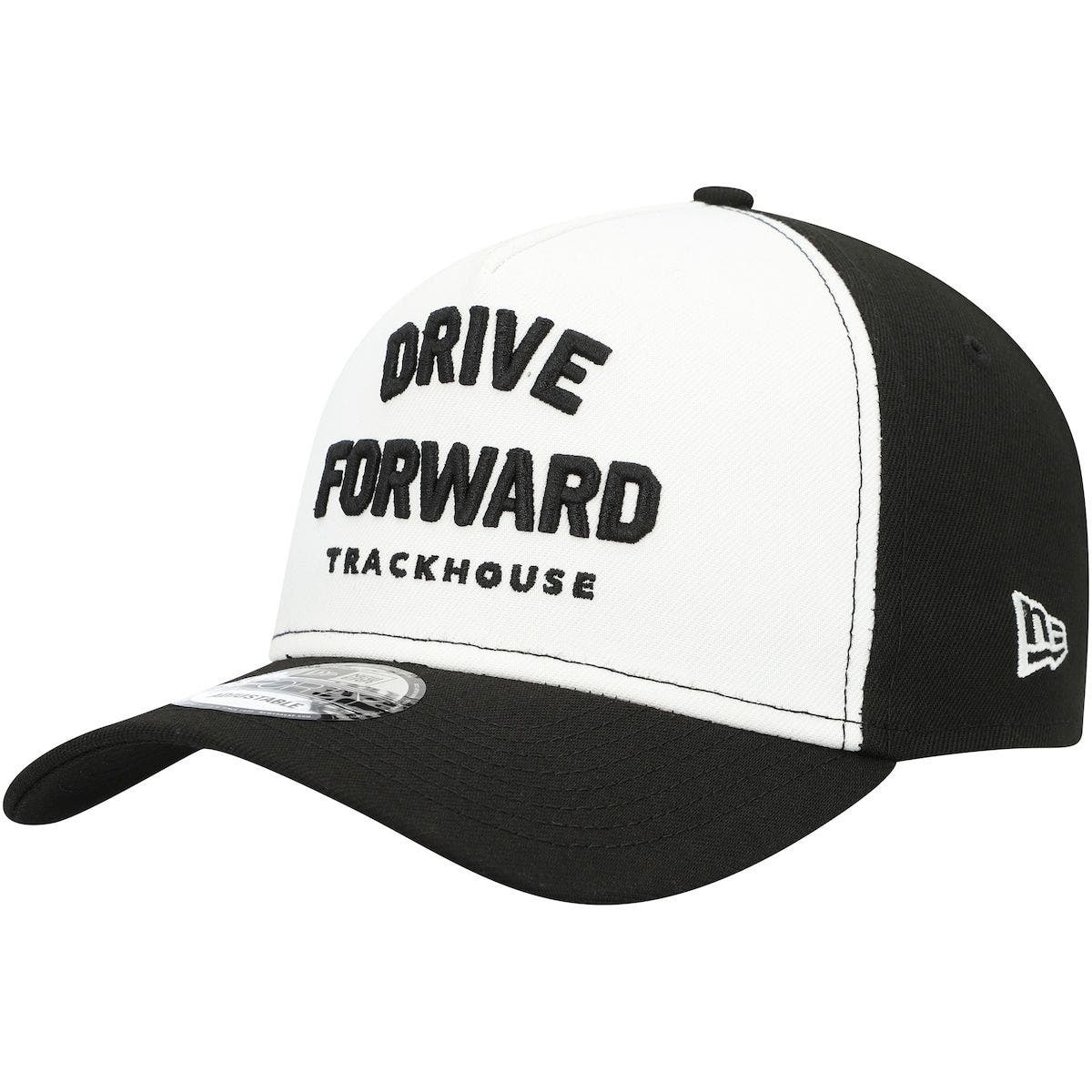 New Era Men's New Era White/Black TRACKHOUSE RACING 9FORTY AFrame
