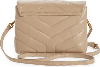 Saint Laurent Toy Loulou Puffer Quilted Suede Shoulder Bag in Loden Green  at Nordstrom - Yahoo Shopping
