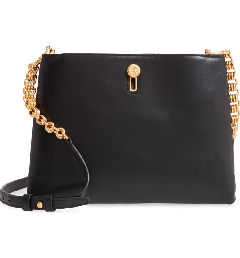 Tory Burch Lily Chain Leather Crossbody Bag | Nordstrom