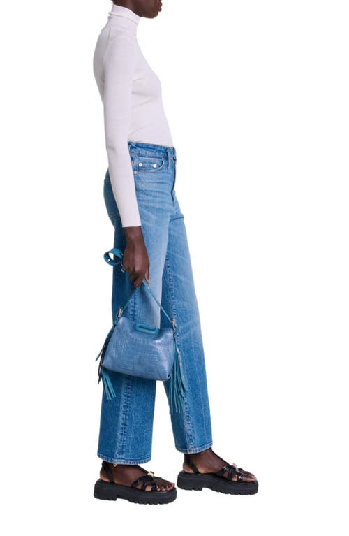 Maje Wool And Silk Jumper In Ecru