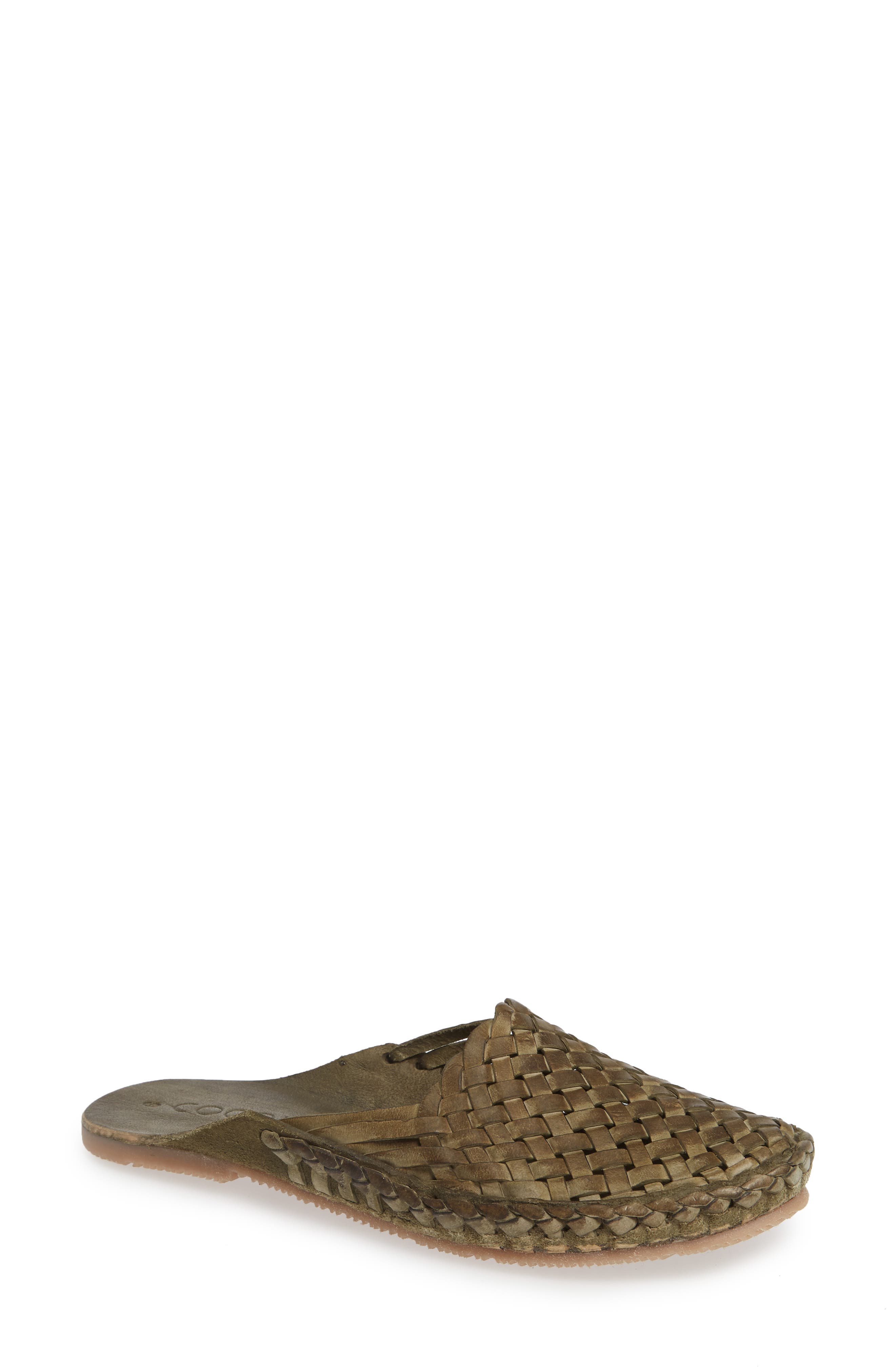 Coconuts By Matisse Kashmir Woven Mule, Green
