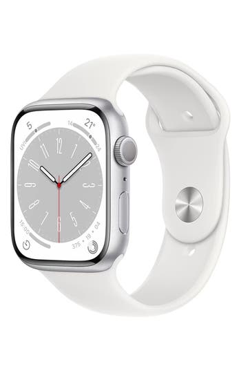 Shop Apple 41mm Series 8 Gps  Watch® In Silver