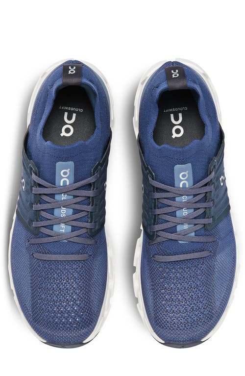 On Cloudswift 3 Running Shoe In Denim/midnight