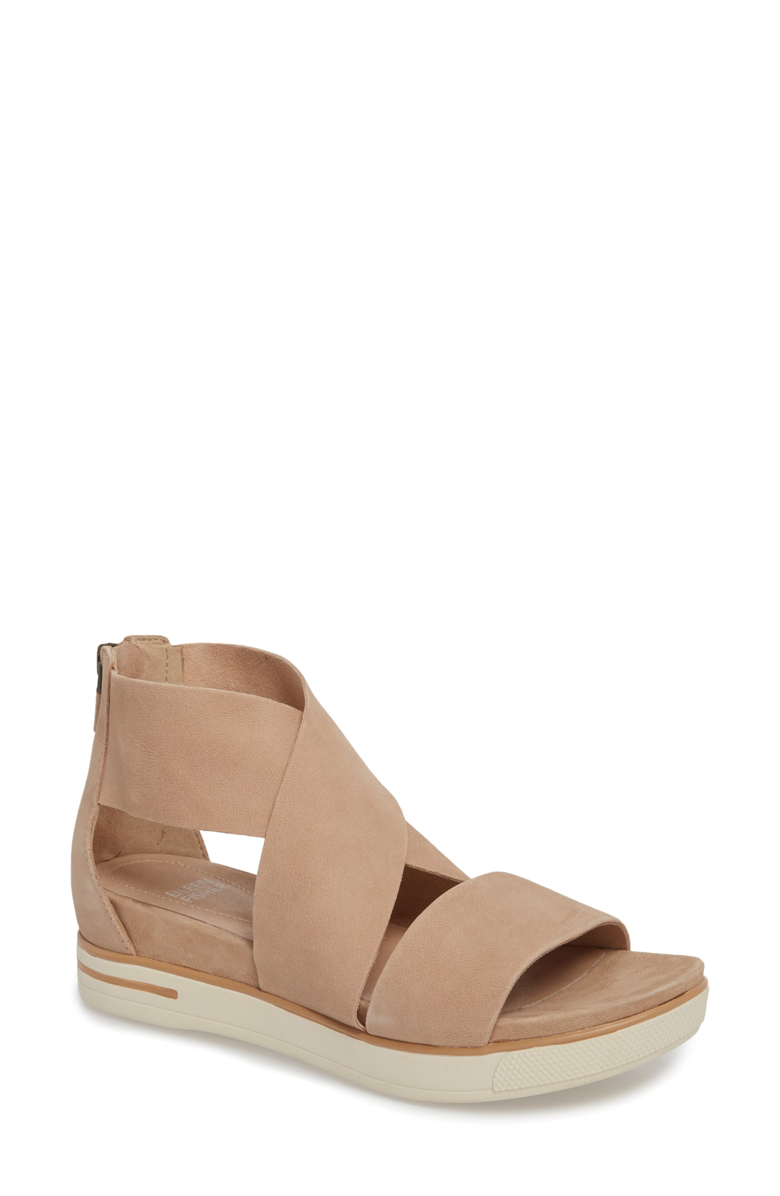 EILEEN FISHER SPORT PLATFORM SANDAL,808448538570