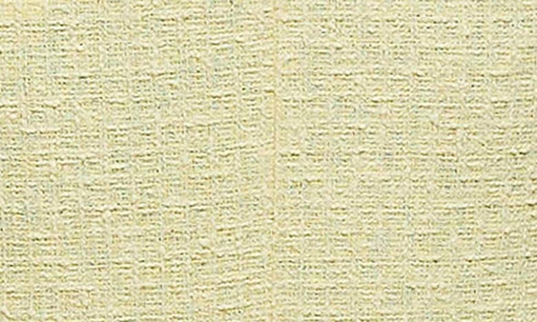 RIVER ISLAND IMITATION PEARL BELT COTTON BLEND BOUCLÉ PENCIL SKIRT