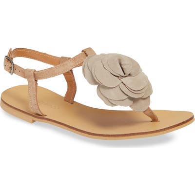 Klub Nico Evie Floral Sandal, White