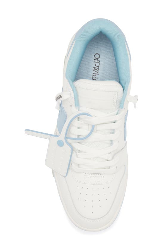 Shop Off-white Out Of Office Low Top Sneaker In White/ Light Blue