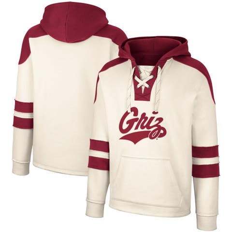 Lids San Francisco 49ers Nike Raglan 3/4-Sleeve Pullover Hoodie - Heather  Gray/Heather Scarlet