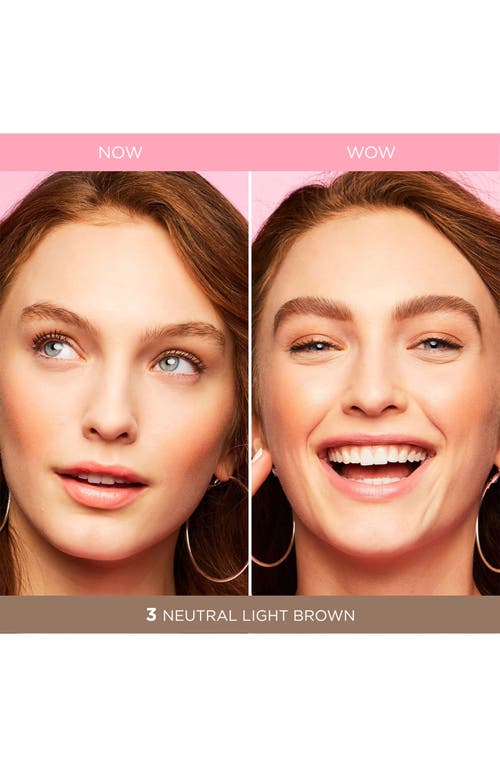 Benefit Cosmetics Gimme Brow+ Volumizing Eyebrow Gel In 03 Medium/light Brown