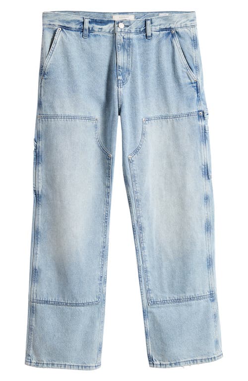 Shop Pacsun Hunter Denim Carpenter Pants In Light Indigo