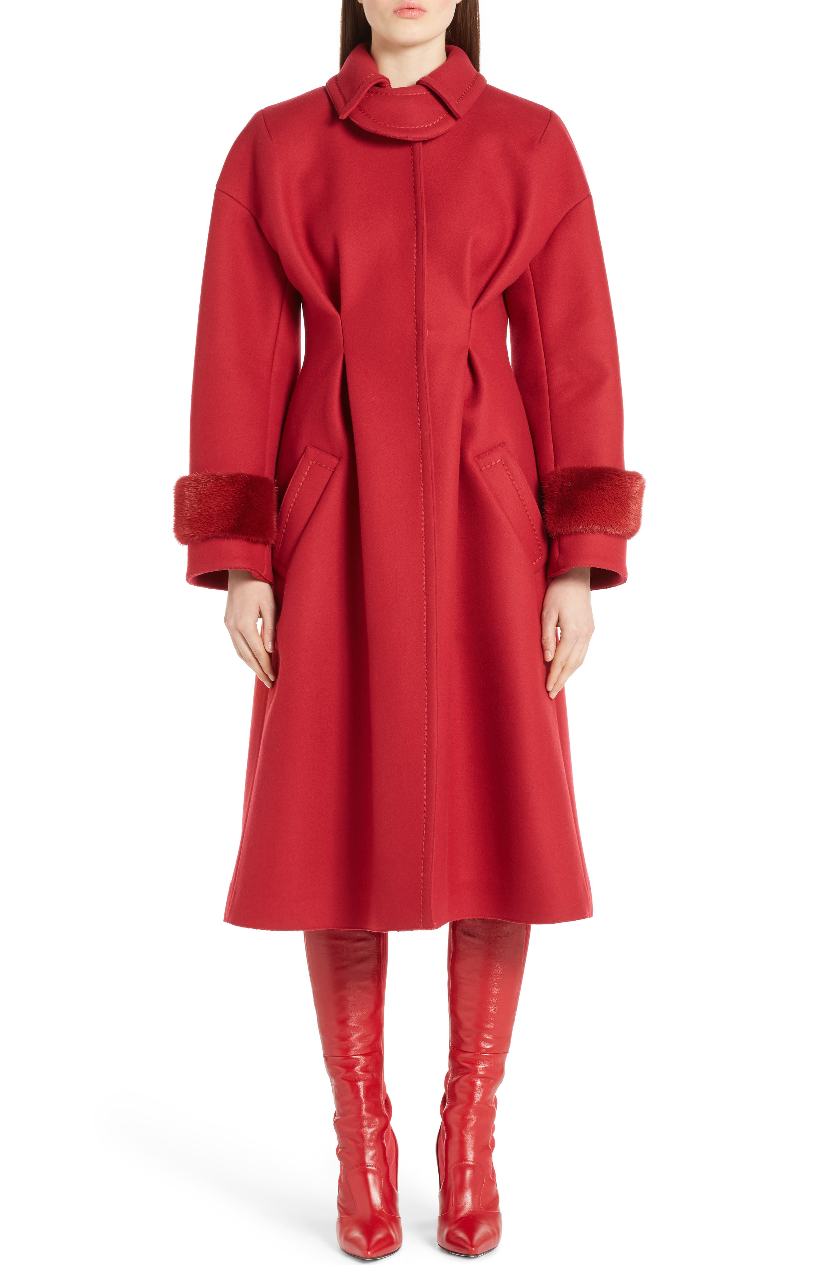 fendi cashmere coat