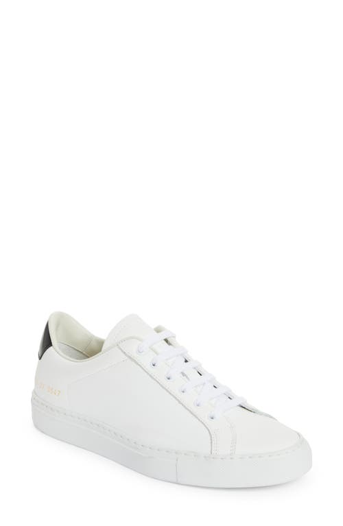 COMMON PROJECTS COMMON PROJECTS RETRO CLASSIC LOW TOP SNEAKER 