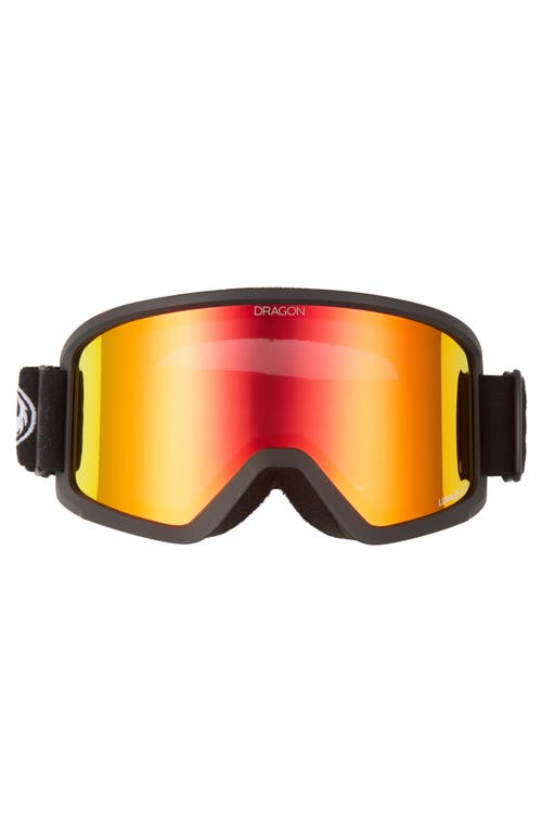 Shop Dragon Dx3 Otg Snow Goggles With Ion Lenses In Black/redion