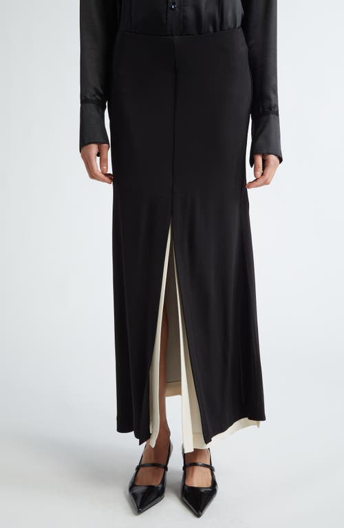 Shop Bite Studios Incise Multislit Skirt In Black