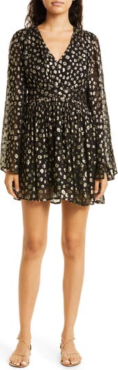 MILLE Goldie Long Sleeve Mini Dress | Nordstrom