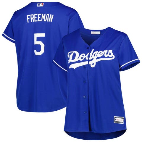 Men's Freddie Freeman White Los Angeles Dodgers Big & Tall Replica Player  Jersey