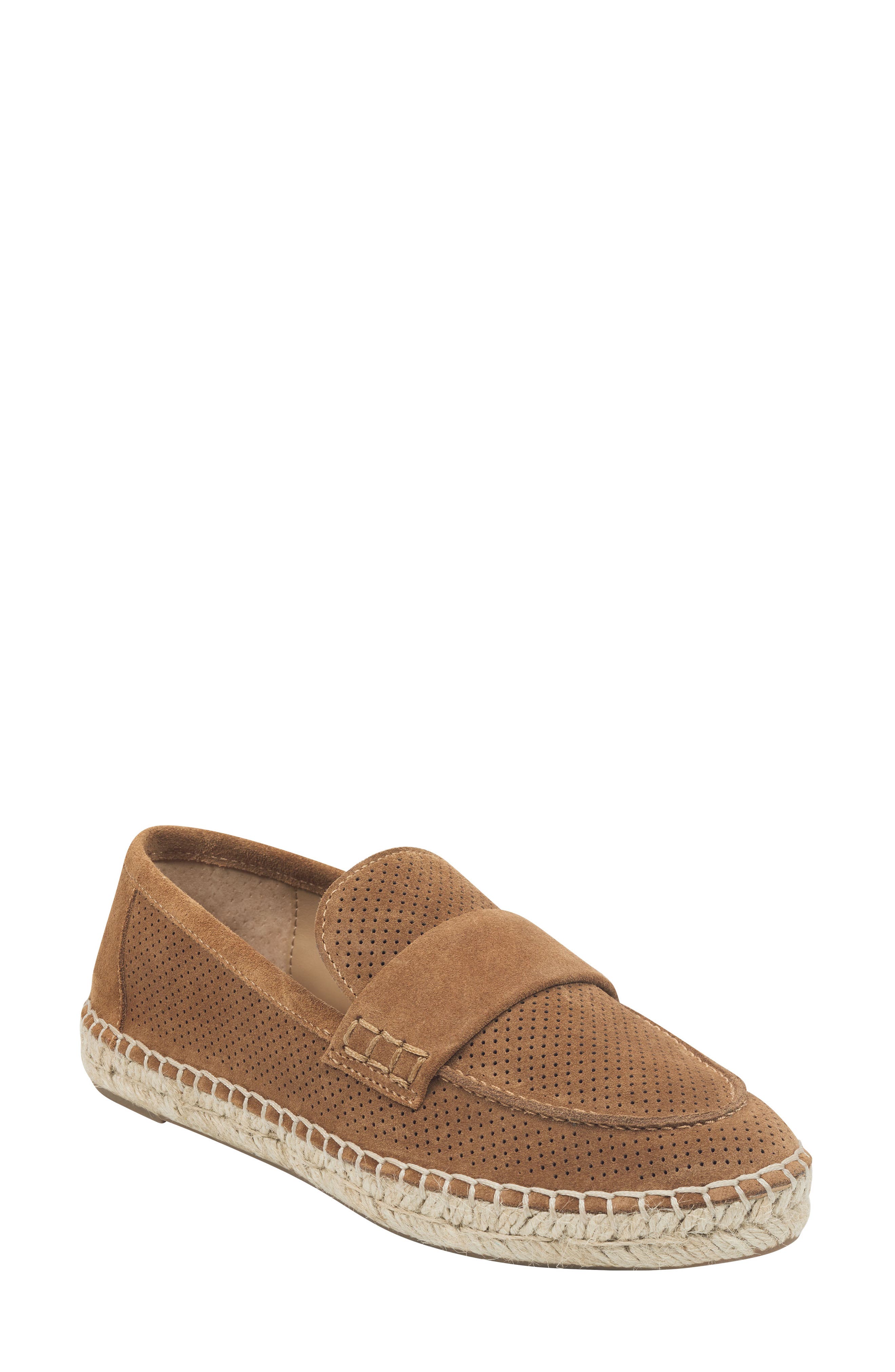 Marc Fisher Ltd Milla Espadrille Loafer, Brown