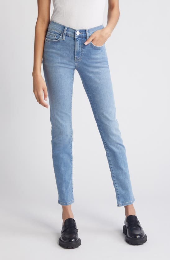 Shop Frame Le Garcon Ankle Boyfriend Jeans In Clearwater