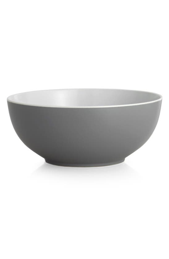 Nambe Pop Deep Serving Bowl In Slate