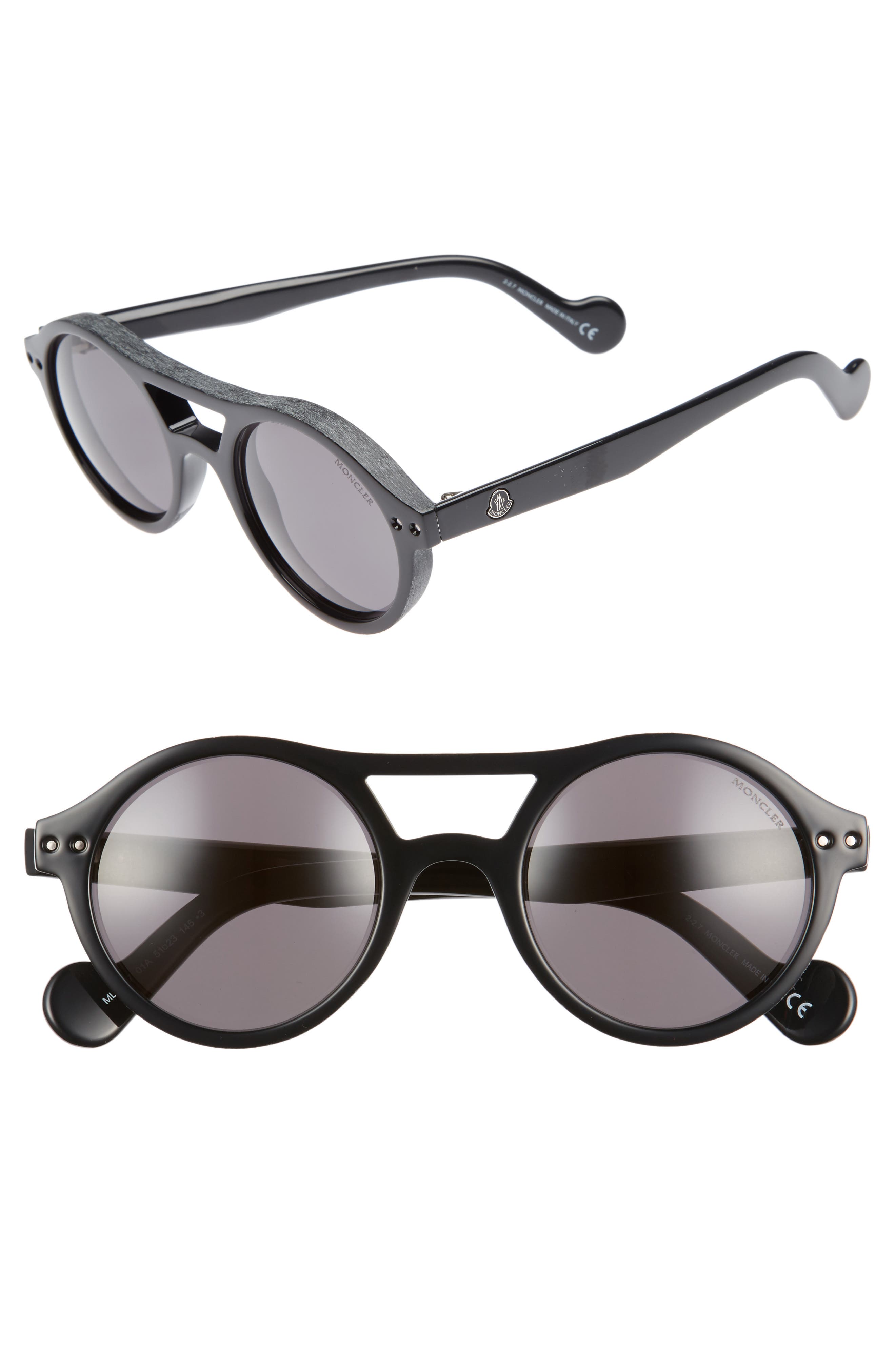 Moncler 51mm Round Sunglasses | Nordstrom