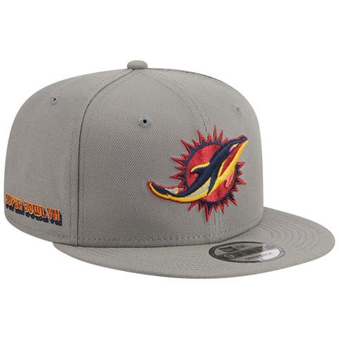 Miami Dolphins New Era Wave 9FIFTY Snapback Hat - White