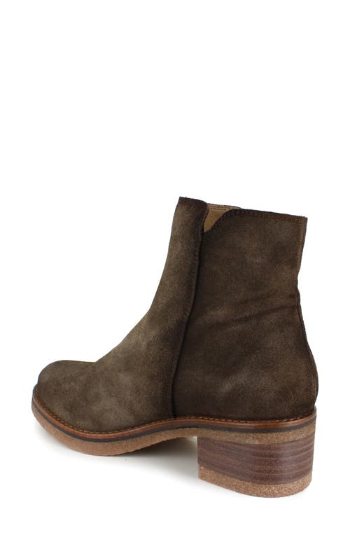 Shop National Comfort Carinna Bootie In Moccasin Suede